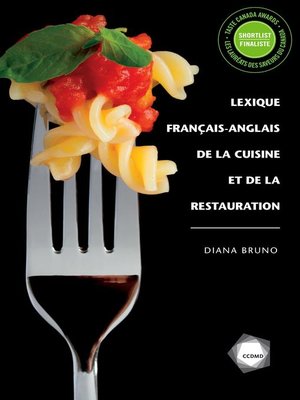 cover image of Lexique français-anglais de la cuisine et de la restauration
